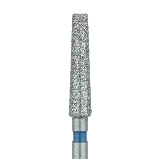 Extra Long Tapered Flat End Diamond Bur, 2.3mm Ø, Medium, 1.6mm Tip Ø, FG - 848-023-FG - Avtec Dental