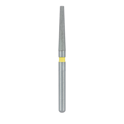 Extra Long Tapered Flat End Diamond Bur, 1.6mm Ø, Extra Fine, 0.9mm Tip Ø, FG - 848C-016-FG - Avtec Dental
