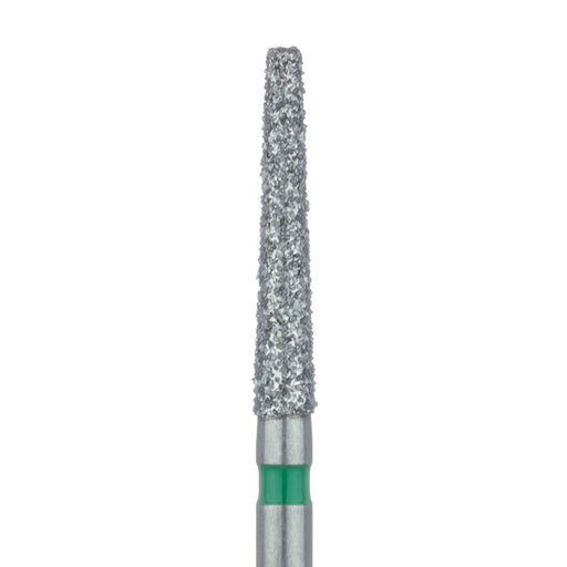 Extra Long Tapered Flat End Diamond Bur, 1.8mm Ø, Coarse, 1.2mm Tip Ø, FG - 848G-018-FG - Avtec Dental