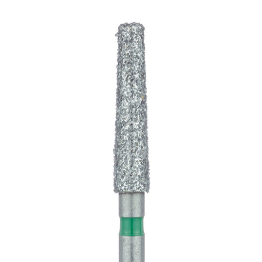 Extra Long Tapered Flat End Diamond Bur, 2.3mm Ø, Coarse, 1.6mm Tip Ø, FG - 848G-023-FG - Avtec Dental