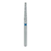 Extra Long Tapered Round Edge Diamond Bur,1.6mm Ø, Medium, 0.9mm Tip Ø, FG - 848R-016-FG - Avtec Dental