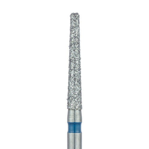 Extra Long Tapered Round Edge Diamond Bur,1.6mm Ø, Medium, 0.9mm Tip Ø, FG - 848R-016-FG - Avtec Dental