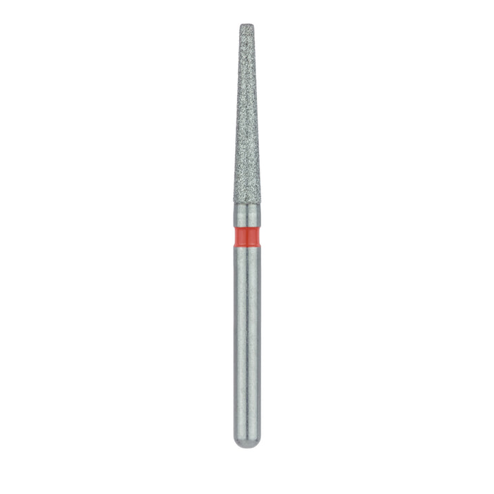 Extra Long Tapered Round Edge Diamond Bur,1.6mm Ø, Fine, 0.9mm Tip Ø, FG - 848RF-016-FG - Avtec Dental