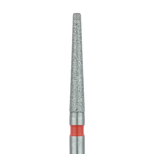 Extra Long Tapered Round Edge Diamond Bur,1.6mm Ø, Fine, 0.9mm Tip Ø, FG - 848RF-016-FG - Avtec Dental