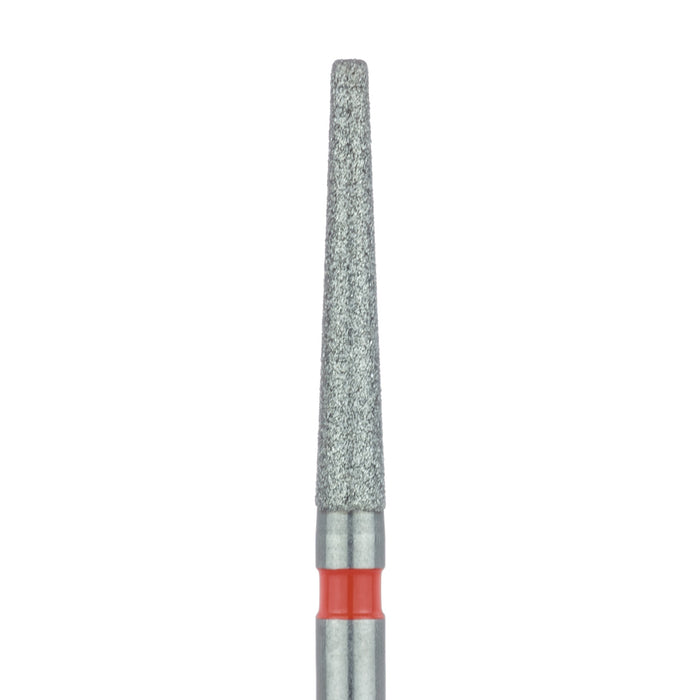 Extra Long Tapered Round Edge Diamond Bur,1.6mm Ø, Fine, 0.9mm Tip Ø, FG - 848RF-016-FG - Avtec Dental