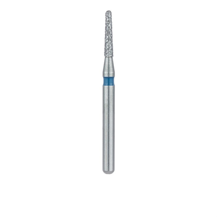 Round End Taper Chamfer Diamond Bur, 1.2mm Ø, Medium, FG - 849-012-FG - Avtec Dental