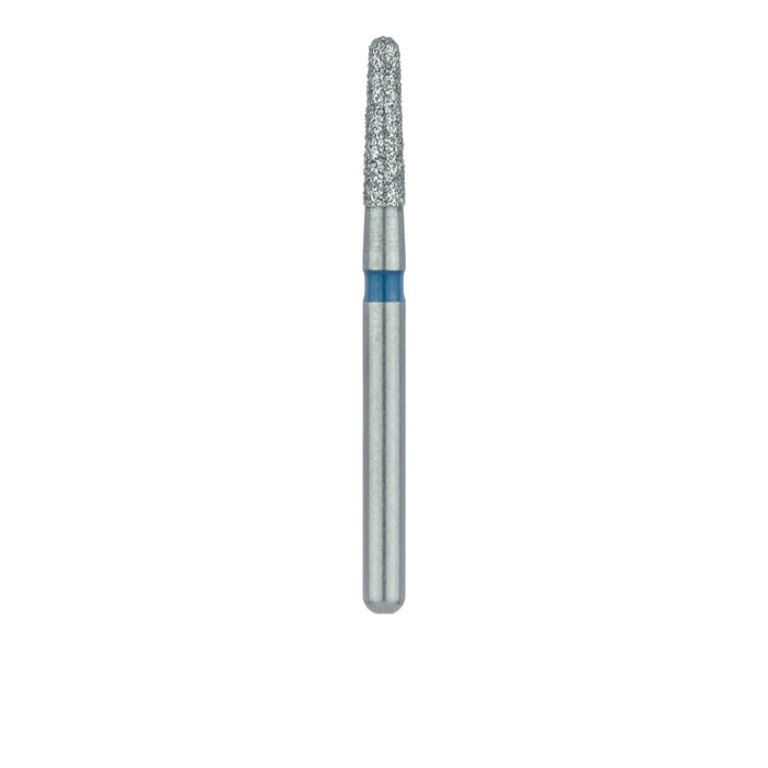 Round End Taper Chamfer Diamond Bur, 1.6mm Ø, Medium, FG - 849-016-FG - Avtec Dental