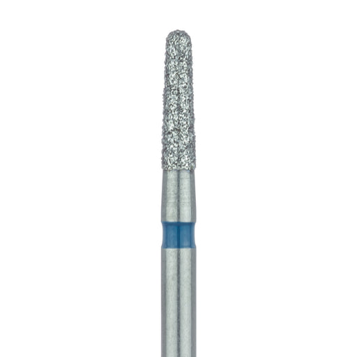 Round End Taper Chamfer Diamond Bur, 1.6mm Ø, Medium, FG - 849-016-FG - Avtec Dental