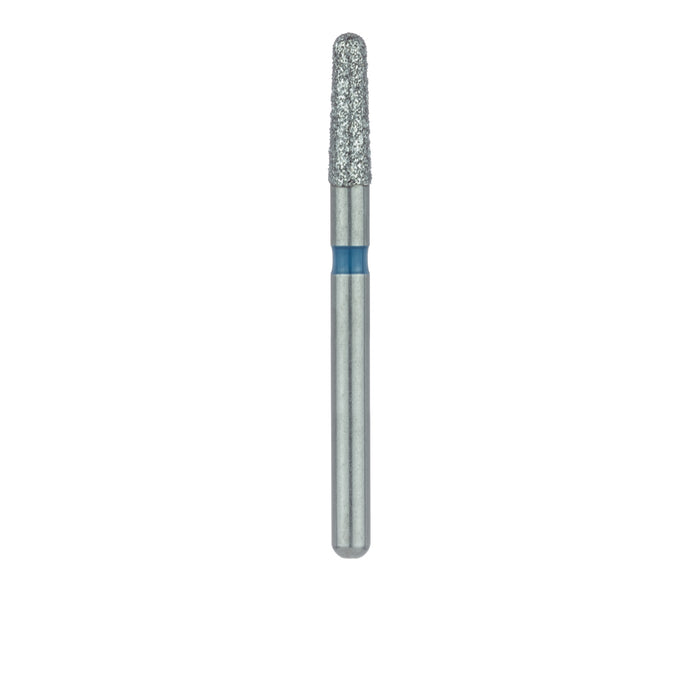 Round End Taper Chamfer Diamond Bur, 1.8mm Ø, Medium, FG - 849-018-FG - Avtec Dental