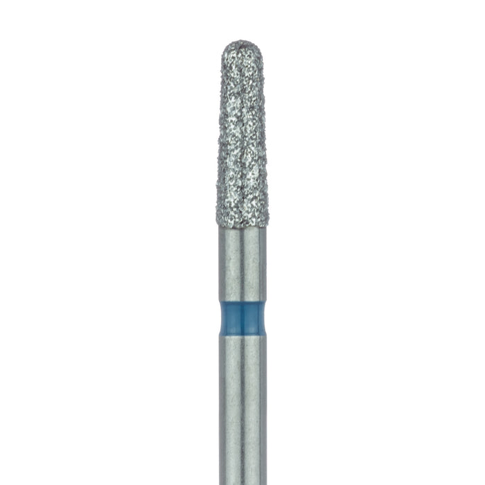 Round End Taper Chamfer Diamond Bur, 1.8mm Ø, Medium, FG - 849-018-FG - Avtec Dental