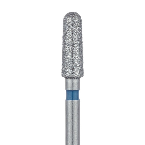 Round End Taper Chamfer Diamond Bur, 2.5mm Ø, Medium, HP - 849-025-HP - Avtec Dental