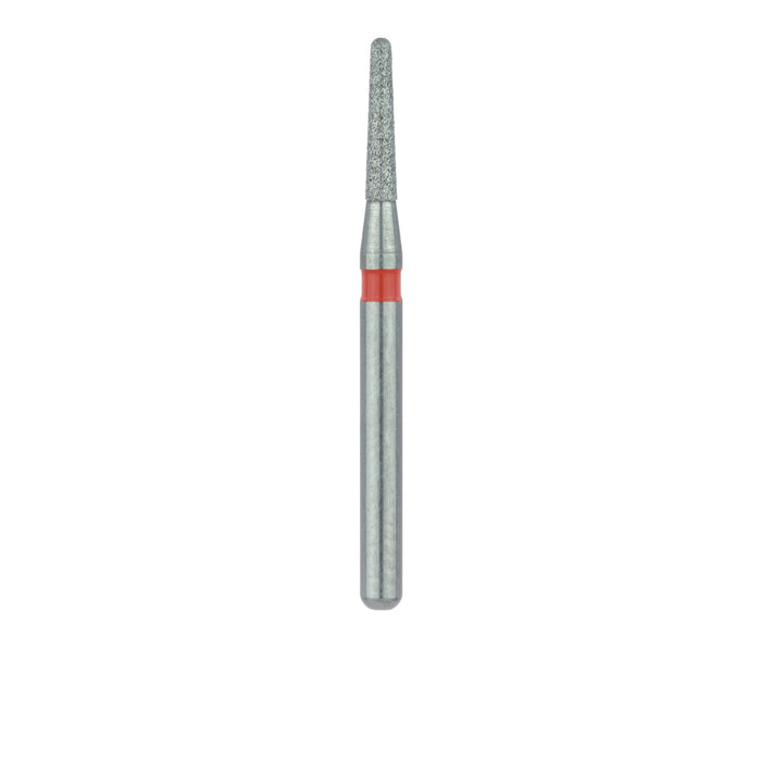 Round End Taper Chamfer Diamond Bur, 1.2mm Ø, Fine, FG - 849F-012-FG - Avtec Dental