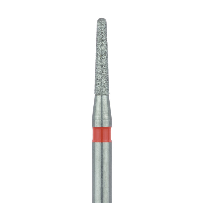 Round End Taper Chamfer Diamond Bur, 1.2mm Ø, Fine, FG - 849F-012-FG - Avtec Dental