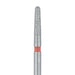 Round End Taper Chamfer Diamond Bur, 1.6mm Ø, Fine, FG - 849F-016-FG - Avtec Dental