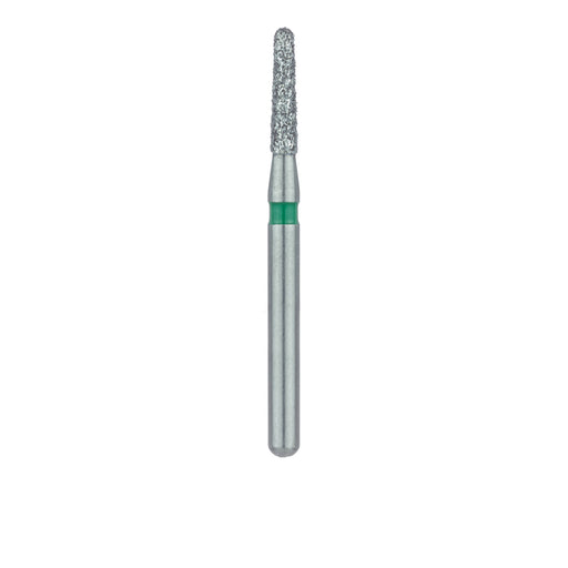 Round End Taper Chamfer Diamond Bur, 1.4mm Ø, Coarse, FG - 849G-014-FG - Avtec Dental