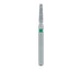 Round End Taper Chamfer Diamond Bur, 1.4mm Ø, Coarse, FG - 849G-014-FG - Avtec Dental