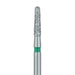 Round End Taper Chamfer Diamond Bur, 1.6mm Ø, Coarse, FG - 849G-016-FG - Avtec Dental