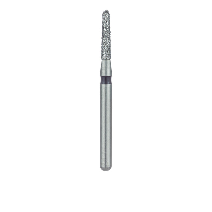 Round End Taper Chamfer Diamond Bur, 1.4mm Ø, Super Coarse, FG - 849H-014-FG - Avtec Dental