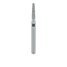 Round End Taper Chamfer Diamond Bur, 1.4mm Ø, Super Coarse, FG - 849H-014-FG - Avtec Dental