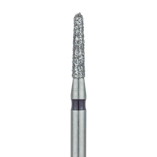 Round End Taper Chamfer Diamond Bur, 1.4mm Ø, Super Coarse, FG - 849H-014-FG - Avtec Dental