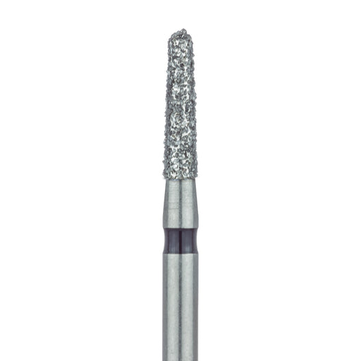 Round End Taper Chamfer Diamond Bur, 1.6mm Ø, Super Coarse, FG - 849H-016-FG - Avtec Dental