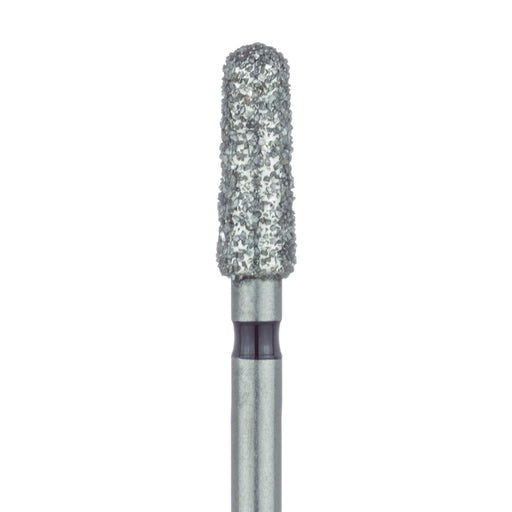 Round End Taper Chamfer Diamond Bur, 2.5mm Ø, Super Coarse, FG - 849H-025-FG - Avtec Dental