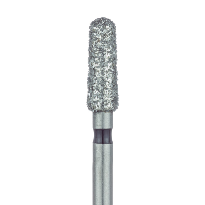 Round End Taper Chamfer Diamond Bur, 2.5mm Ø, Super Coarse, FG - 849H-025-FG - Avtec Dental