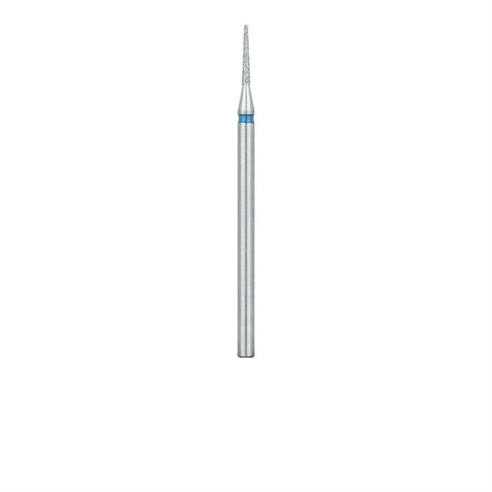 Round End Taper Chamfer Diamond Bur, 1.2mm Ø, Medium, HP - 850-012-HP - Avtec Dental