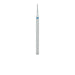 Round End Taper Chamfer Diamond Bur, 1.2mm Ø, Medium, HP - 850-012-HP - Avtec Dental