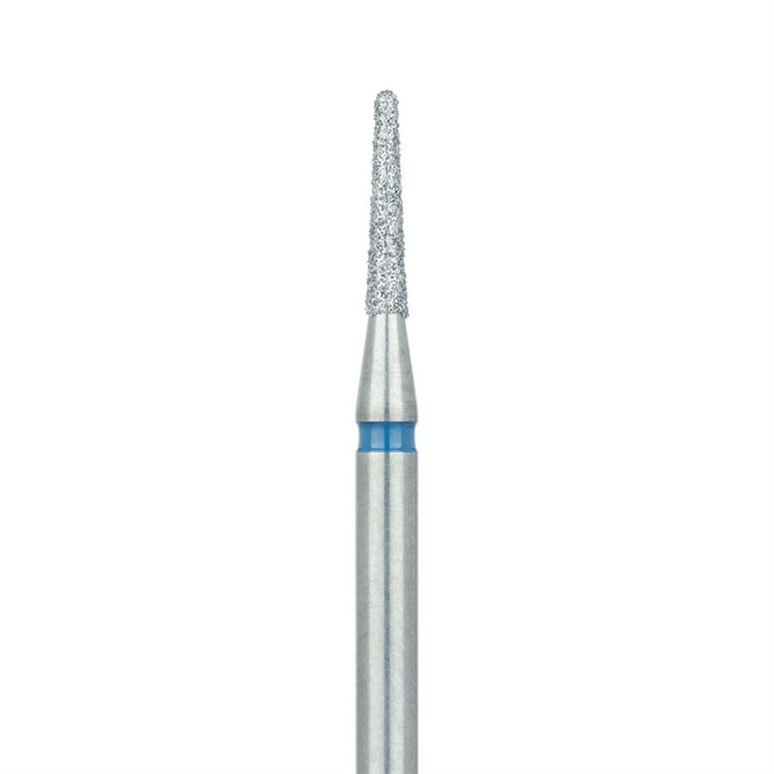 Round End Taper Chamfer Diamond Bur, 1.6mm Ø, Medium, HP - 850-016-HP - Avtec Dental