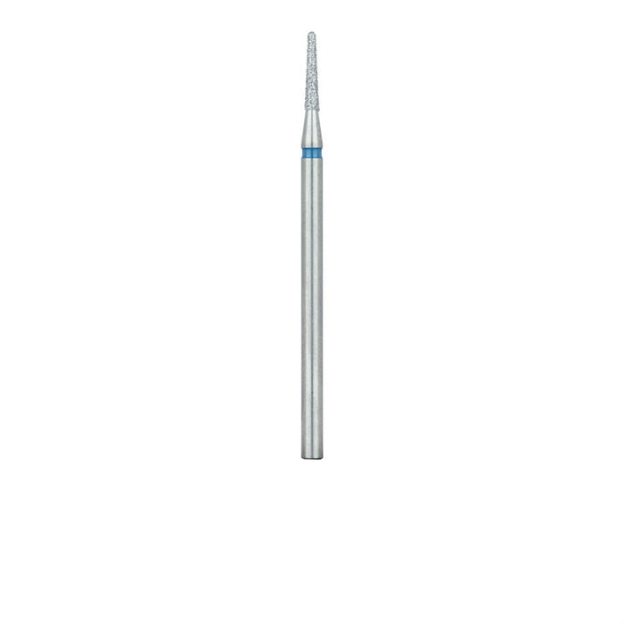 Round End Taper Chamfer Diamond Bur, 1.6mm Ø, Medium, HP - 850-016-HP - Avtec Dental