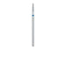 Round End Taper Chamfer Diamond Bur, 1.8mm Ø, Medium, HP - 850-018-HP - Avtec Dental