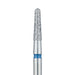 Round End Taper Chamfer Diamond Bur, 2.3mm Ø, Medium, HP - 850-023-HP - Avtec Dental