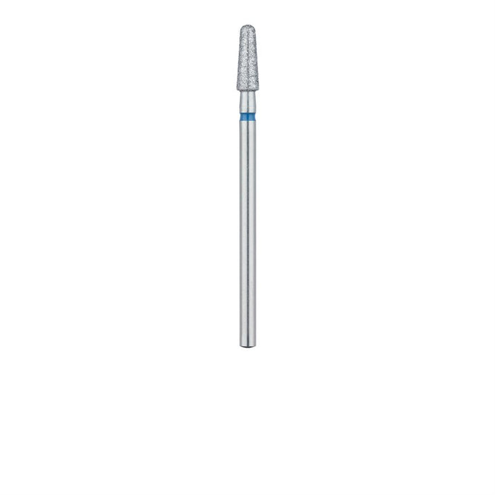 Round End Taper Chamfer Diamond Bur, 3.3mm Ø, Medium, HP - 850-033-HP - Avtec Dental