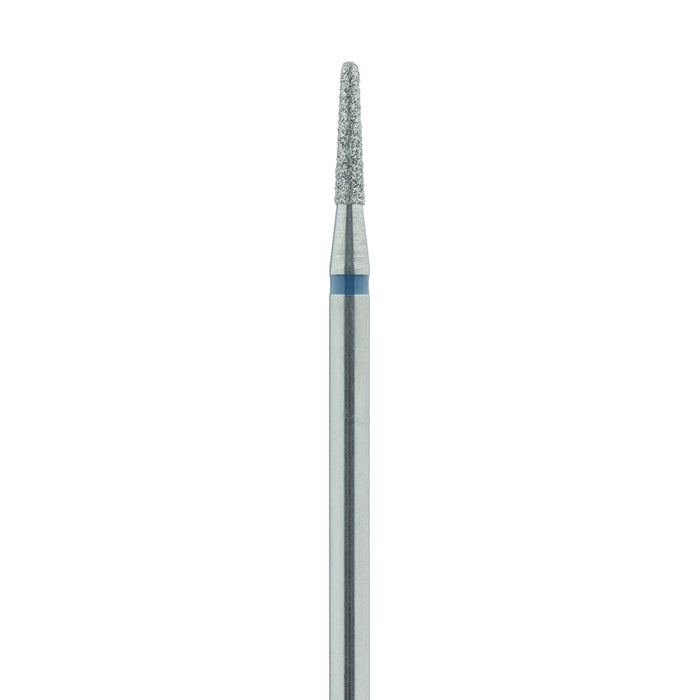 Round End Taper Chamfer Diamond Bur, 1.8mm Ø, Medium, HP - 850-018-HP - Avtec Dental