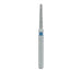 Round End Taper Chamfer Diamond Bur, 1.2mm Ø, Medium, FG - 850-012-FG - Avtec Dental