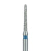 Round End Taper Chamfer Diamond Bur, 1.2mm Ø, Medium, FG - 850-012-FG - Avtec Dental