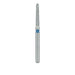 Round End Taper Chamfer Diamond Bur, 1.4mm Ø, Medium, FG - 850-014-FG - Avtec Dental