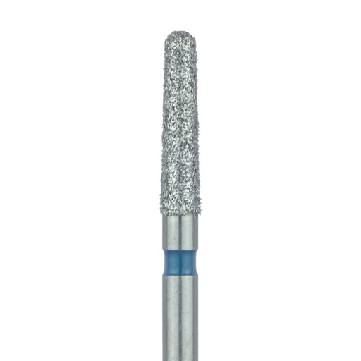 Round End Taper Chamfer Diamond Bur, 1.8mm Ø, Medium, FG - 850-018-FG - Avtec Dental