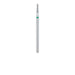 Round End Taper Chamfer Diamond Bur, 1.8mm Ø, Coarse, HP - 850G-018-HP - Avtec Dental