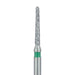 Round End Taper Chamfer Diamond Bur, 1.2mm Ø, Coarse, FG - 850G-012-FG - Avtec Dental