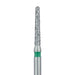 Round End Taper Chamfer Diamond Bur, 1.4mm Ø, Coarse, FG - 850G-014-FG - Avtec Dental