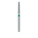 Round End Taper Chamfer Diamond Bur, 1.6mm Ø, Coarse, FG - 850G-016-FG - Avtec Dental