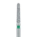 Round End Taper Chamfer Diamond Bur, 1.6mm Ø, Coarse, FG - 850G-016-FG - Avtec Dental