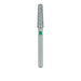 Round End Taper Chamfer Diamond Bur, 2.3mm Ø, Coarse, FG - 850G-023-FG - Avtec Dental
