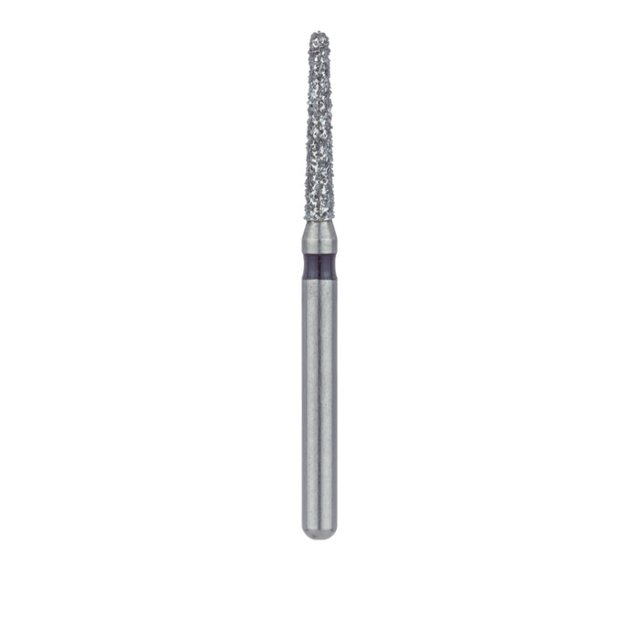 Round End Taper Chamfer Diamond Bur, 1.4mm Ø, Super Coarse, FG - 850H-014-FG - Avtec Dental