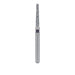 Round End Taper Chamfer Diamond Bur, 1.4mm Ø, Super Coarse, FG - 850H-014-FG - Avtec Dental