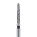 Round End Taper Chamfer Diamond Bur, 1.4mm Ø, Super Coarse, FG - 850H-014-FG - Avtec Dental