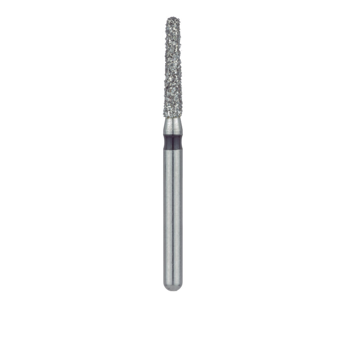 Round End Taper Chamfer Diamond Bur, 1.6mm Ø, Super Coarse, FG - 850H-016-FG - Avtec Dental