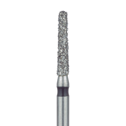 Round End Taper Chamfer Diamond Bur, 1.6mm Ø, Super Coarse, FG - 850H-016-FG - Avtec Dental